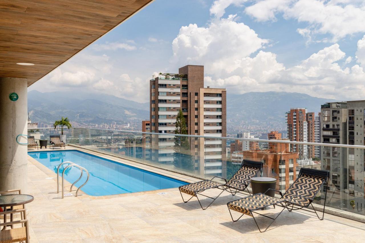 Soul Apartahotel Medellin Bagian luar foto