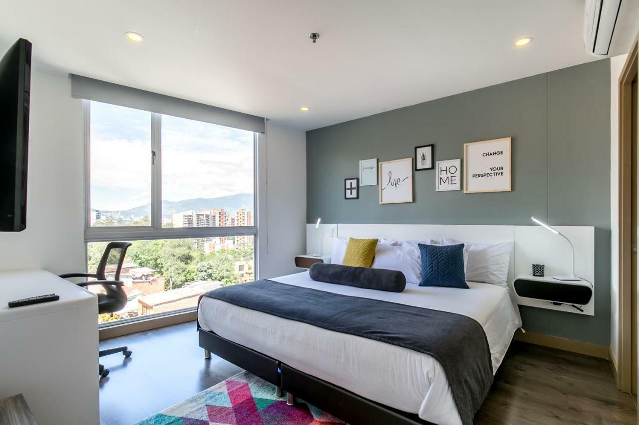Soul Apartahotel Medellin Bagian luar foto